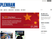 Tablet Screenshot of plenham.co.uk